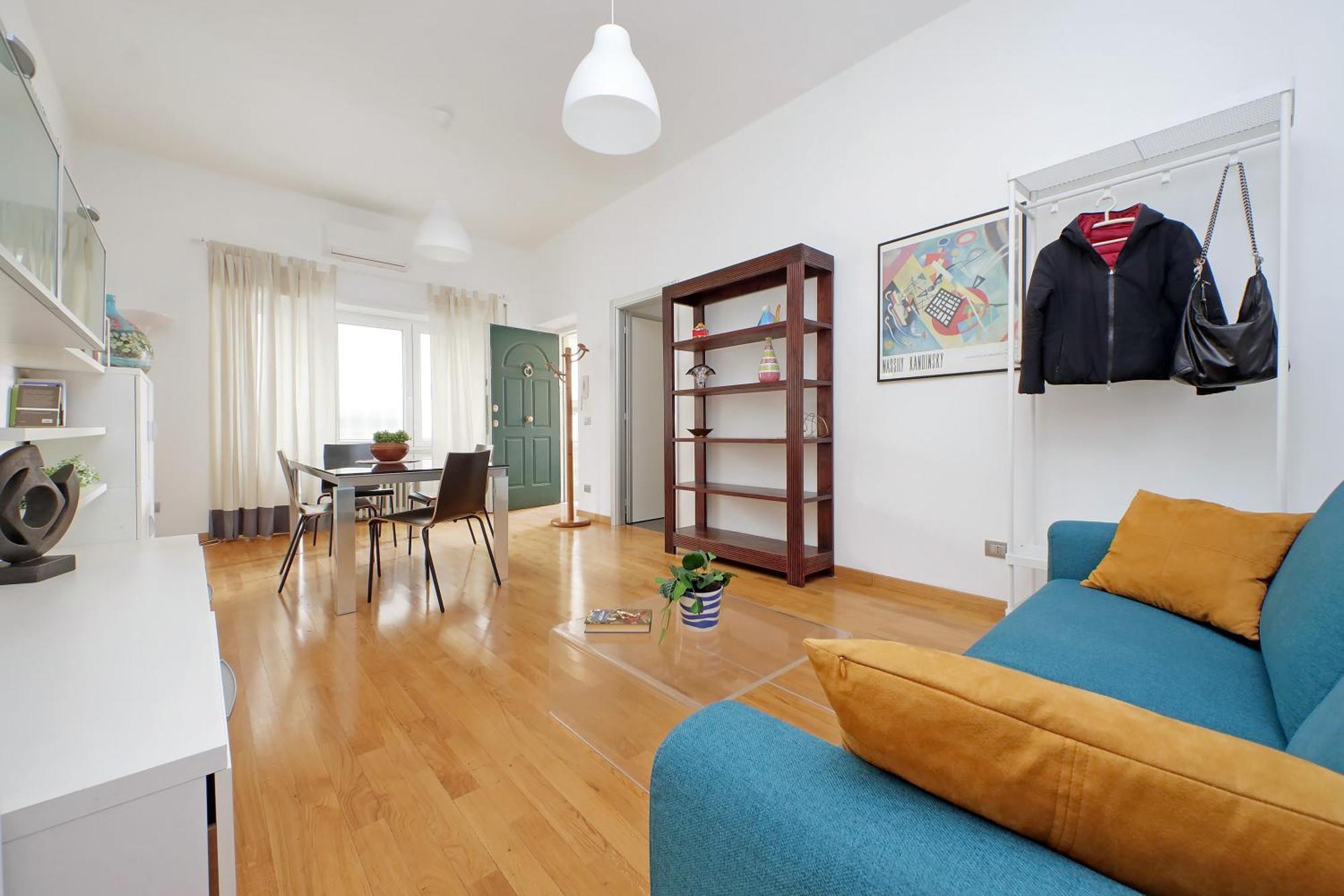 Ych-nice Flat With Patio Near Vatican Appartamento Roma